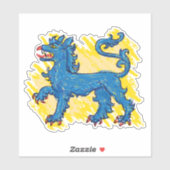 East Kingdom Tyger Aufkleber (Blatt)