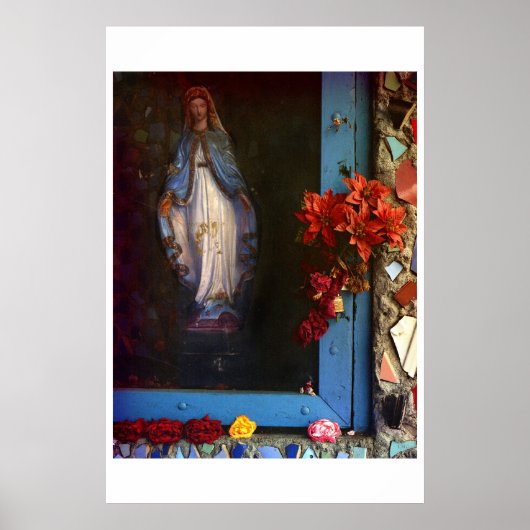 East LA Mary Poster (Vorne)