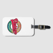 East London South Africa Logo Gepäckanhänger (Vorderseite (Horizontal))