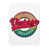 East London South Africa Logo Magnet (Vertikal)