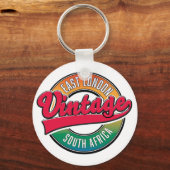 East London South Africa Logo Schlüsselanhänger (Vorderseite)