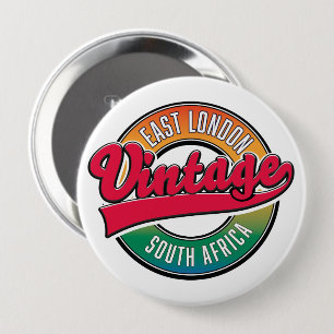 East London Südafrika Logo Button