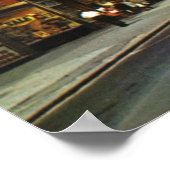 East Main Street 1960er Poster (Ecke)