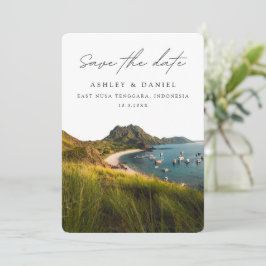 East Nusa Tenggara Save the Date Indonesia Wedding Einladung