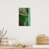 East Ocean Avenue and BeachLong Beach, CA Poster (Küche)