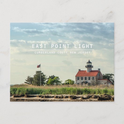 East Point Light. Postkarte (Vorderseite)