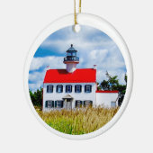 East Point Lighthouse Keramik Ornament (Links)