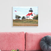 East Point Lighthouse, New Jersey Canvas Print Leinwanddruck (Insitu (Wohnzimmer))