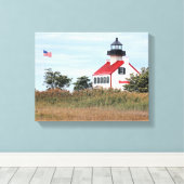 East Point Lighthouse, New Jersey Canvas Print Leinwanddruck (Insitu (Holzboden))