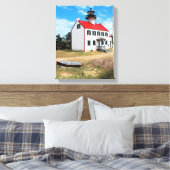 East Point Lighthouse, New Jersey Canvas Print Leinwanddruck (Insitu (Schlafzimmer))