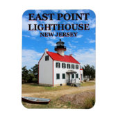 East Point Lighthouse, New Jersey Foto Magnet (Vertikal)