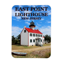 East Point Lighthouse, New Jersey Foto Magnet