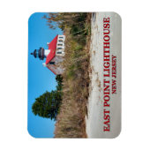 East Point Lighthouse, New Jersey Foto Magnet (Vertikal)