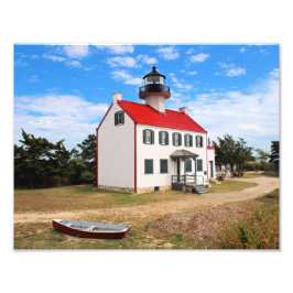 East Point Lighthouse, New Jersey Foto Print