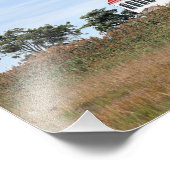 East Point Lighthouse, New Jersey Foto Print (Ecke)