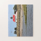 East Point Lighthouse, New Jersey Jigsaw Puzzle (Vertikal)