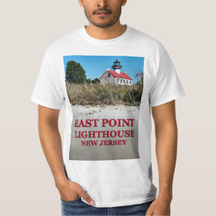 East Point Lighthouse, New Jersey T - Shirt