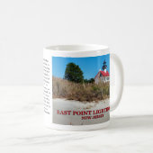 East Point Lighthouse, New Jersey Tasse (VorderseiteRechts)