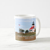 East Point Lighthouse, New Jersey Tasse (VorderseiteRechts)