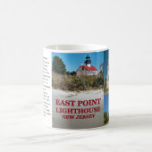 East Point Lighthouse, New Jersey Tasse (Mittel)