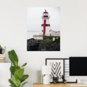 East Quoddy Head Lighthouse Poster (Heimbüro)