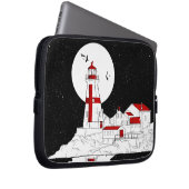 East Quoddy Head Lighthouse Wohnung Laptopschutzhülle (Vorne Rechts)