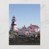 East Quoddy Lighthouse Postkarte (Vorderseite)