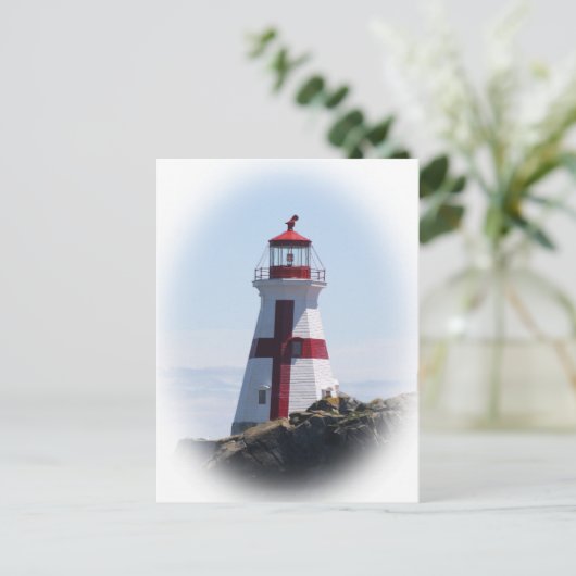 East Quoddy Lighthouse Postkarte (Stehend Vorderseite)