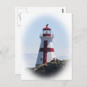 East Quoddy Lighthouse Postkarte (Vorne/Hinten)