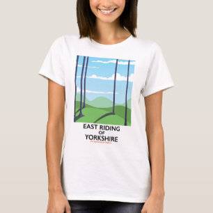 East Riding of Yorkshire Reiseplakat T-Shirt