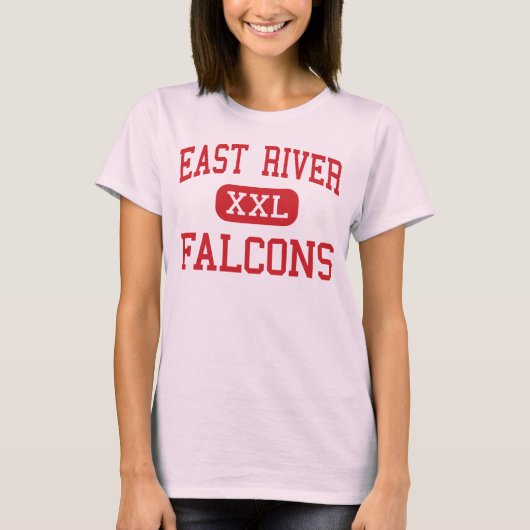 East River - Falcons - hoch - Orlando Florida T-Shirt (Vorderseite)