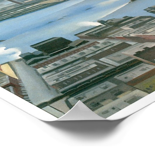 East River Poster (Ecke)