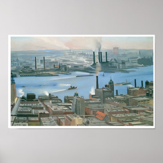 East River Poster (Vorne)