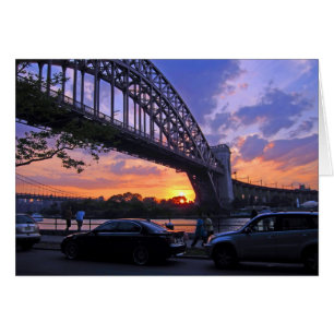 East River Sunset 12x18