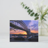 East River Sunset Postkarte (Stehend Vorderseite)