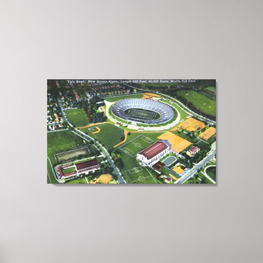 East Rock Park Blick auf den Pardee Rose Garden Leinwanddruck (Vorderseite)