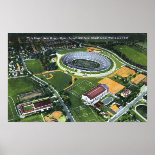 East Rock Park Blick auf den Pardee Rose Garden Poster (Vorne)