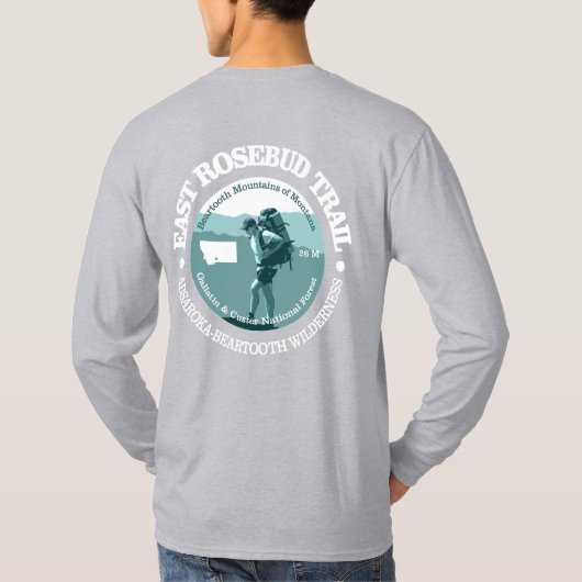 East Rosenknospe Trail (T) T-Shirt (Rückseite)