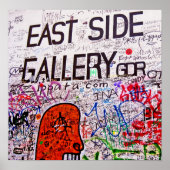 East Side Gallery, Berliner Mauer, Graffiti Poster (Vorne)
