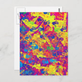 East Side Gallery, Berliner Mauer, Hände (5) Postkarte (Vorne/Hinten)