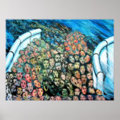 East Side Gallery, Berliner Mauer, Mass Escape Poster (Vorne)
