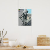 East Side Gallery, Berliner Mauer, Sentry on Wall  Poster (Küche)