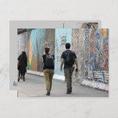 East Side Gallery Postkarte (Vorne/Hinten)