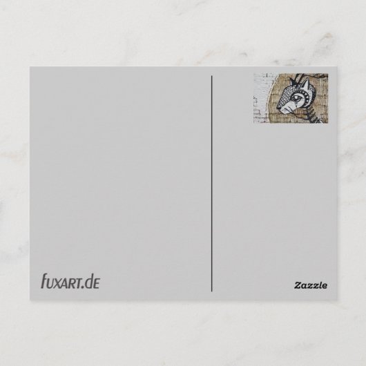 East Side Gallery Postkarte (Rückseite)