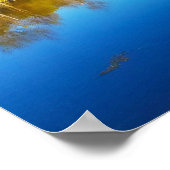 East Side Lake Reflection Poster (Ecke)