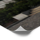 East Side of the Lincoln Memorial Washington D.C. Poster (Ecke)