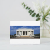 East Side of the Lincoln Memorial Washington D.C. Postkarte (Stehend Vorderseite)