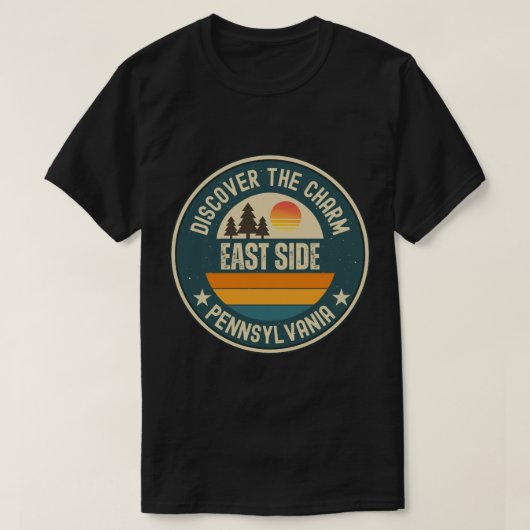 East Side, Pennsylvania T-Shirt (Design vorne)