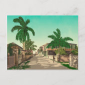 East Street in Nassau Postkarte (Vorderseite)