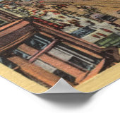 East View Market St von Powell St Poster (Ecke)